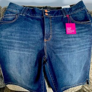 Lane Bryant Denim Bermuda shorts